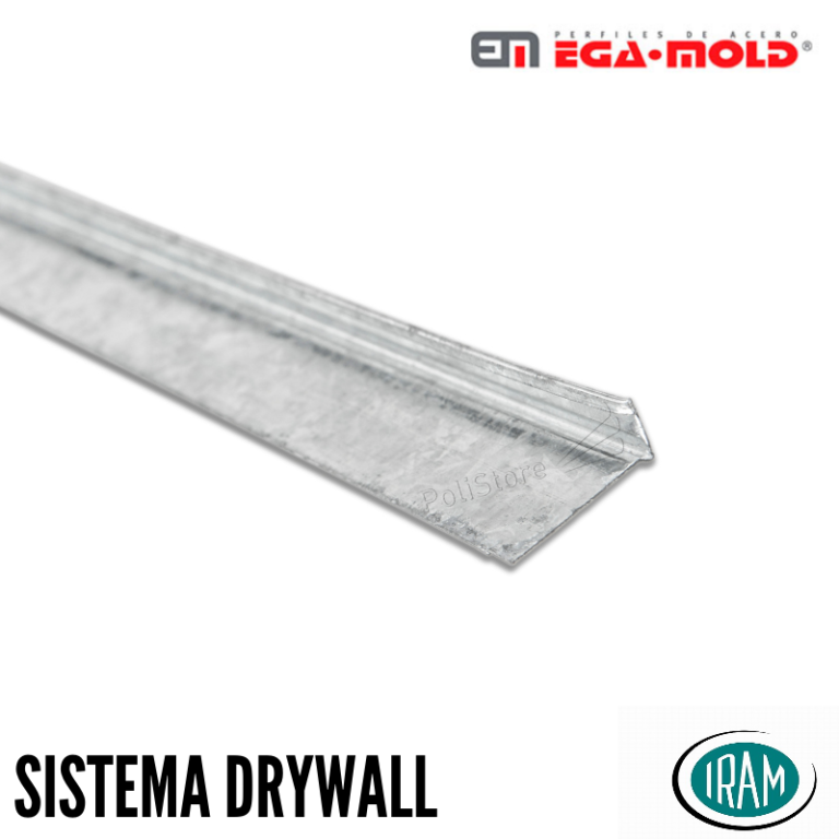 Perfil Angulo de Ajuste Acero Galvanizado x 2600mm