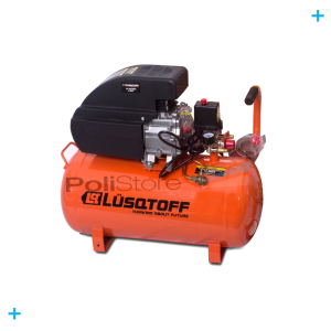 Compresor de Aire Lusqtoff 25 Lts 2 Hp Con Kit