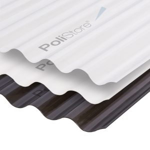 Chapa de Policarbonato Sinusoidal 1.2 mm con Protección UV