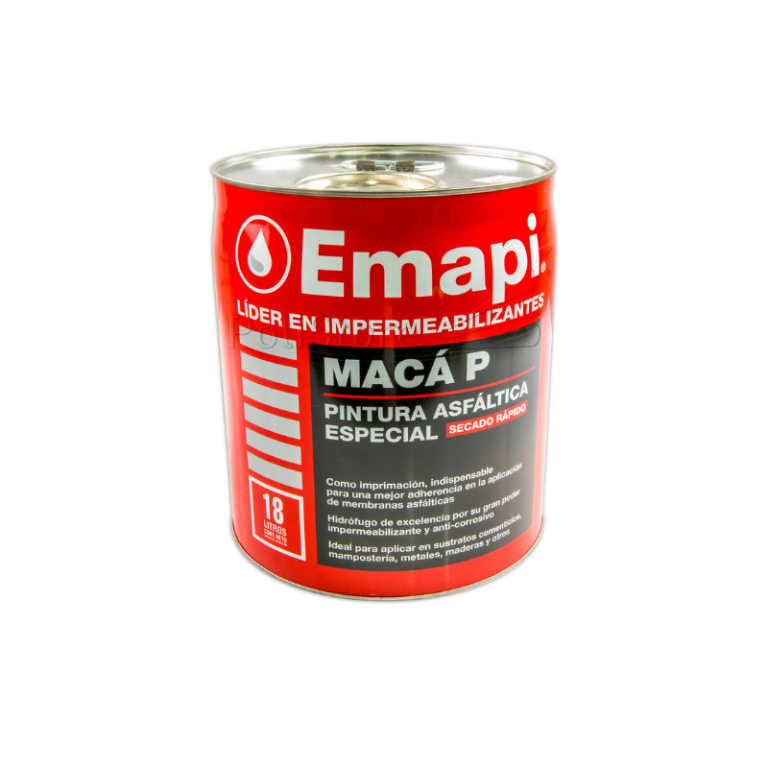 Pintura Asfáltica Emapi Maca P - Secado Rapido