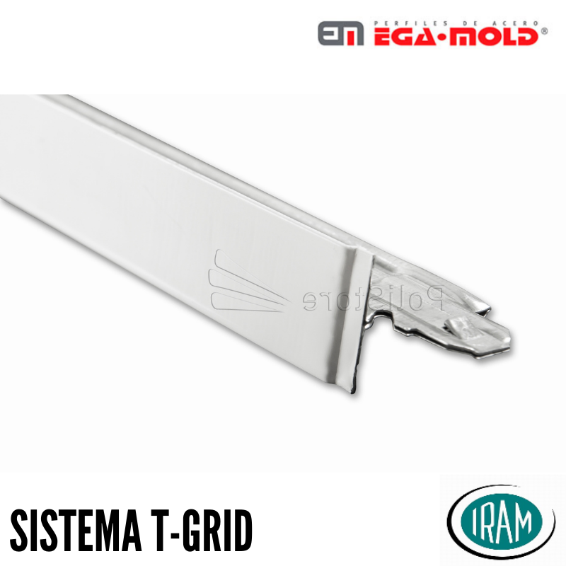 Perfil Larguero para Cielorraso Suspendido