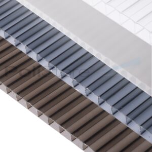 Placas de Policarbonato Alveolar Esp. 4mm con Protección UV