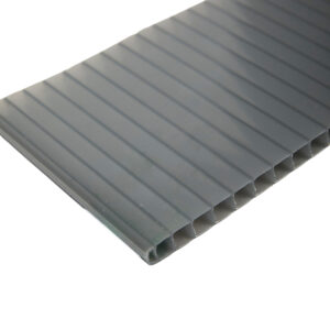 Placas de Policarbonato Alveolar 10mm Special Silver Grey