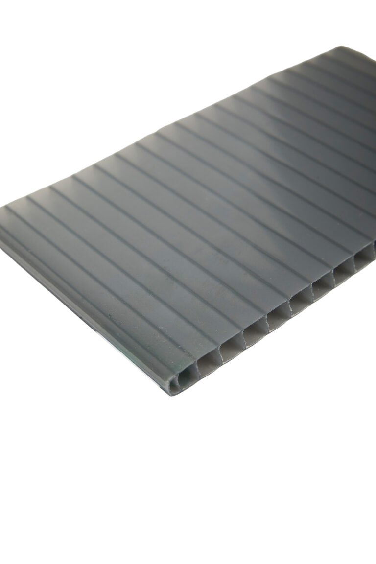 Placas de Policarbonato Alveolar 10mm Special Silver Grey